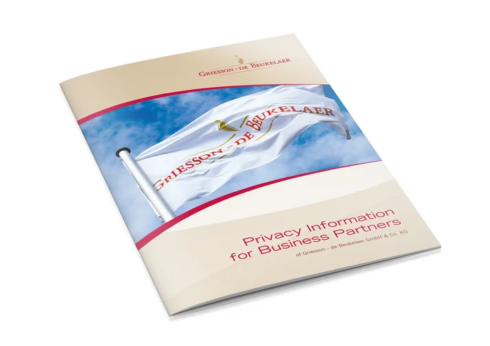 Privacy information for business partners Griesson - de Beukelaer GmbH & Co. KG Privacy information for business partners Griesson - de Beukelaer GmbH & Co. KG