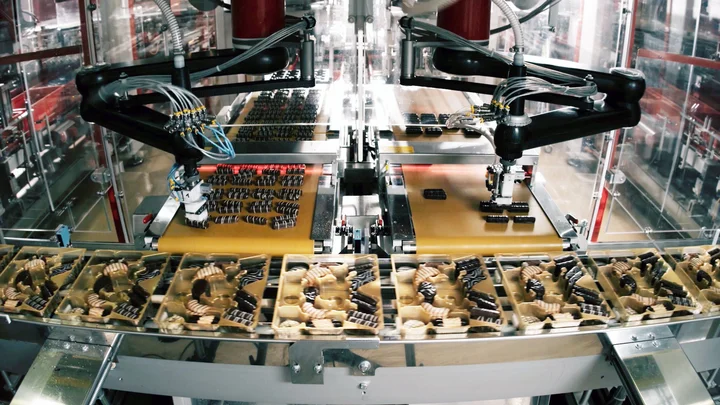 Süß- und Salzgebäckhersteller Produktion