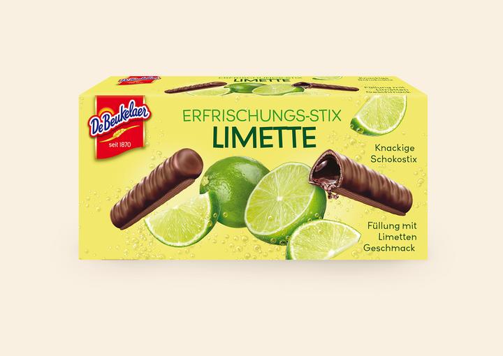 De Beukelaer Erfrischungs-Stix Limette